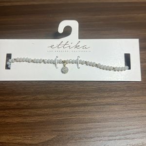 Ettika Silver Gold necklace NWT Rhinestones